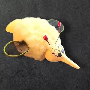 Rare Vintage 1984 STAHL Wooden Bird Mosquito Fly Insect Hanging Ornament